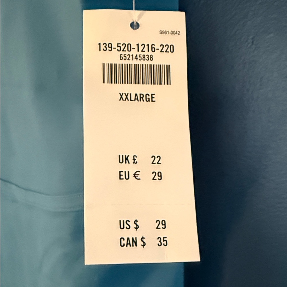 Abercrombie & Fitch Teal Tank Top - Picture 2 of 7